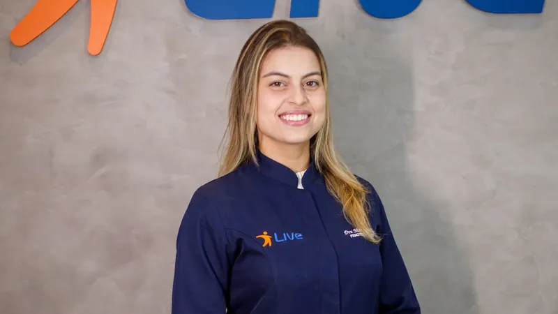 Profissional da equipe Live Fisioterapia